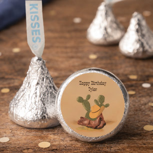 Wild West Cowboy Birthday Hershey®'s Kisses®