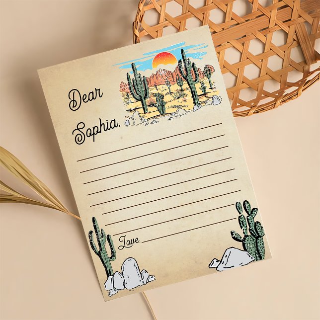 Wild West Cowboy Birthday Party Thank You Card (Creator Uploaded)