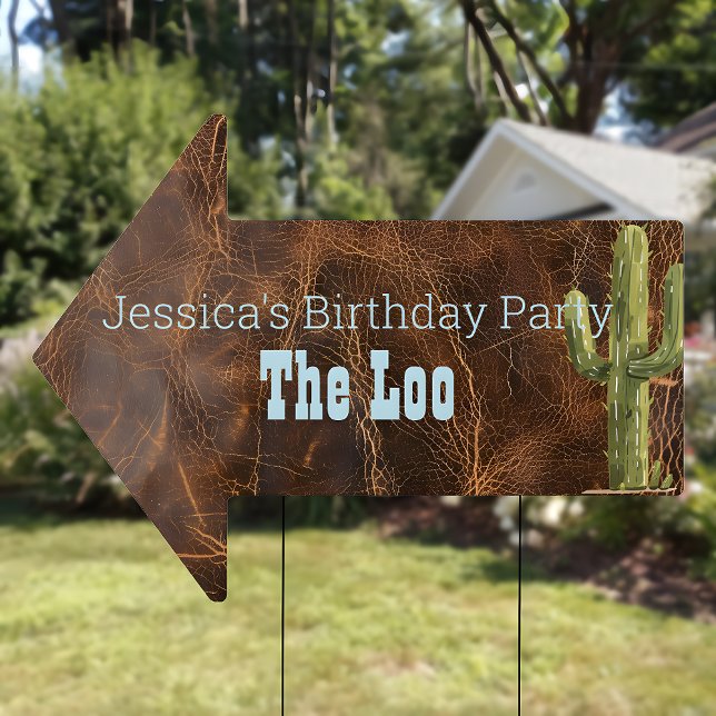 Wild West Cowboy Birthday  Sign (Creator Uploaded)