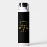 Wild West Cowboy Personalized Monogram Groomsmen Water Bottle<br><div class="desc">Personalized gifts for groomsmen and best man with old western cowboy theme. Decorated with cowboy hat with vintage western font. Text and color are editable using the Design Tool to fit your occasion. Get this customize gift for wedding,  bachelor party,  engagement party or any other special occasions.</div>