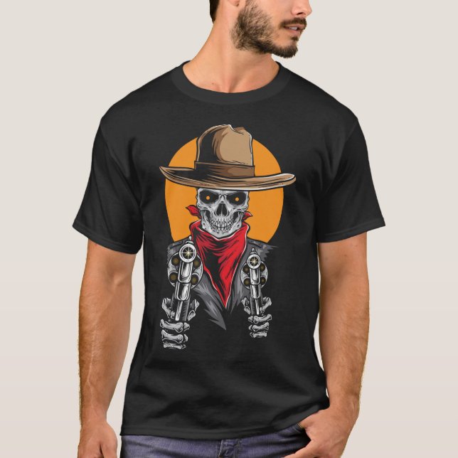 Wild west cowboy T-Shirt (Front)