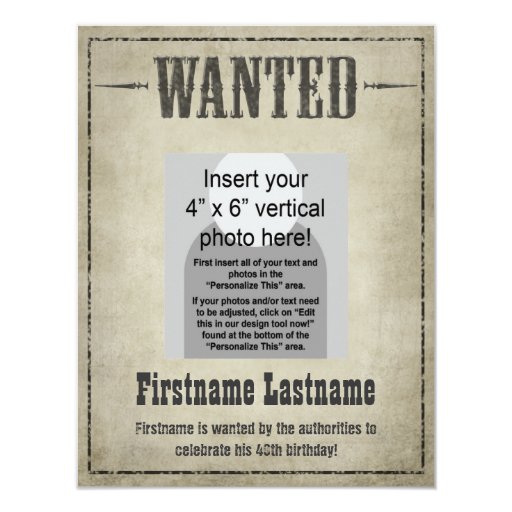 Wild West Invitation or Announcement | Zazzle