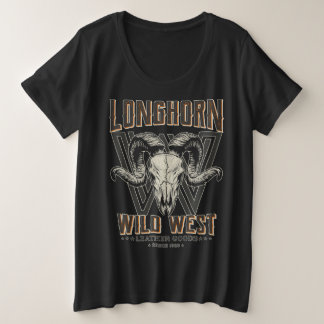 Wild West Leather Goods Plus Size T-Shirt