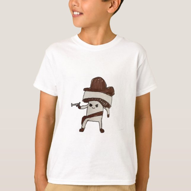 Wild West Mushroom  T-Shirt (Front)