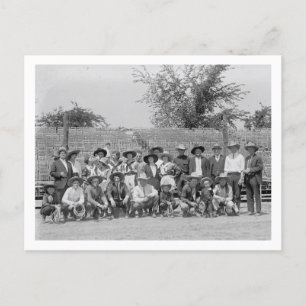 Wild West Performers, 5/29/1923 Postcard