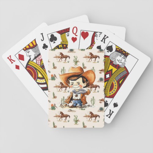 Wild West  Poker Cards