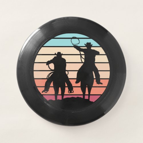 Wild west retro story Frisbees