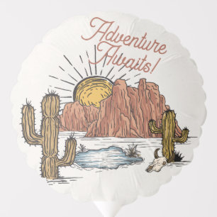 Wild West Rodeo Baby Shower Decor Balloon