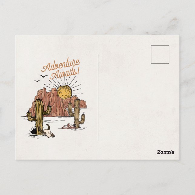 Wild West Rodeo cowboy birthday party invite (Back)