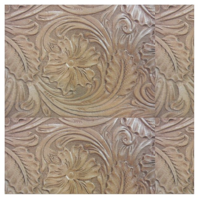 Wild West Rose Fabric (Close Up)