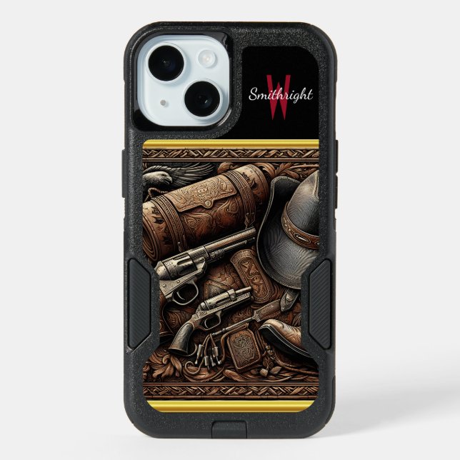 Wild West Treasures iPhone 15 Case (Back)