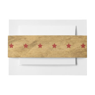 WILD WEST WANTED Envelope Wrap Band