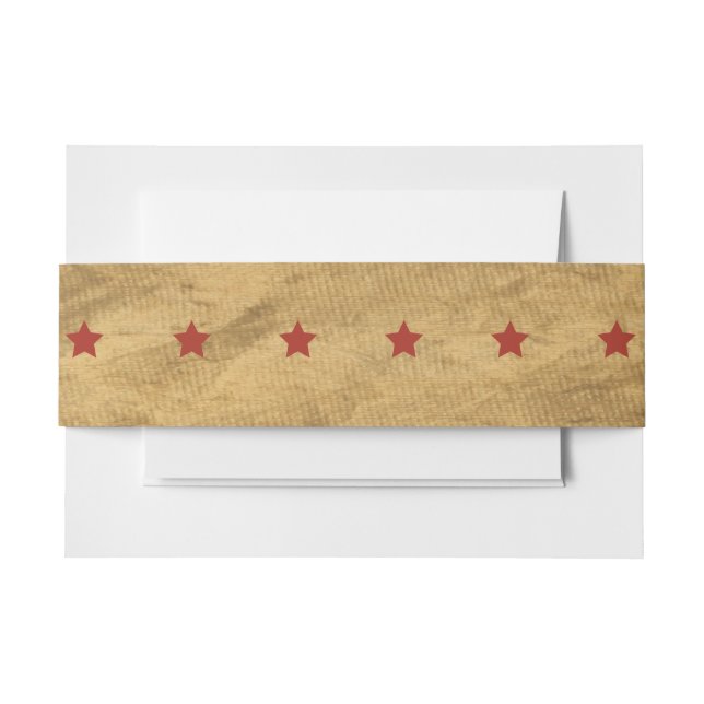 WILD WEST WANTED Envelope Wrap Band (Front Example)