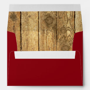 WILD WEST WANTED Invitation Envelope