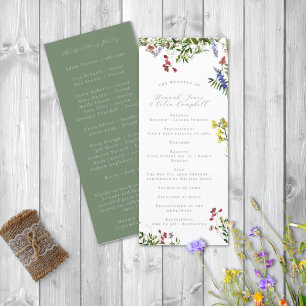 Wild Whimsical Blooms & Greenery Program