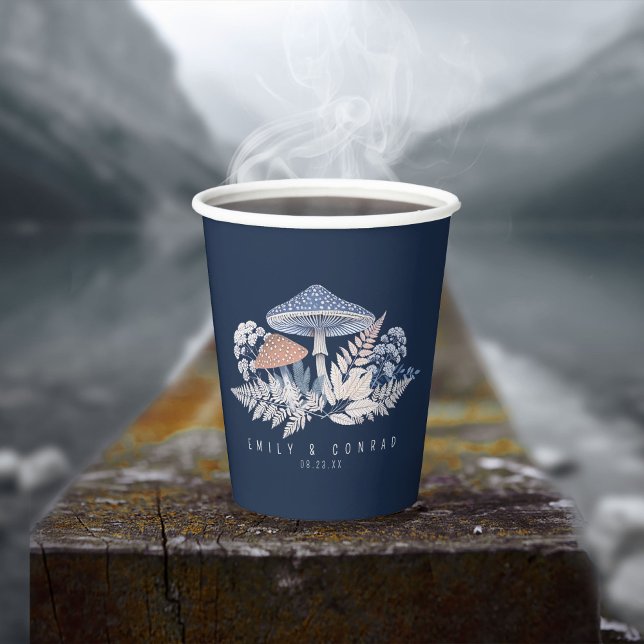 Wild & Whimsical Motif Wedding ID1110 Paper Cups (Creator Uploaded)