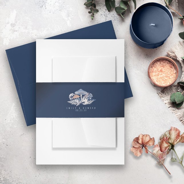 Wild & Whimsical Wedding ID1110 Invitation Belly Band (Creator Uploaded)