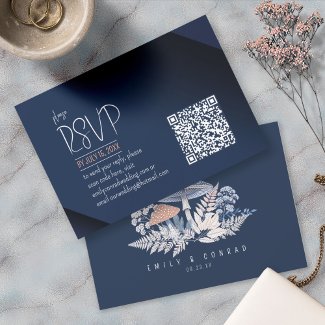 Wild & Whimsical Wedding QR Code ID1110