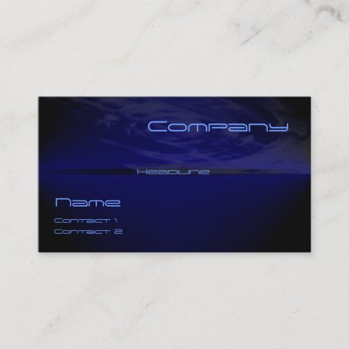 Wild Whirl Profile Card Business Card Template