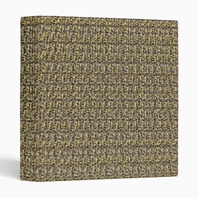 Wild Wicker 3 Ring Binder (Front/Spine)