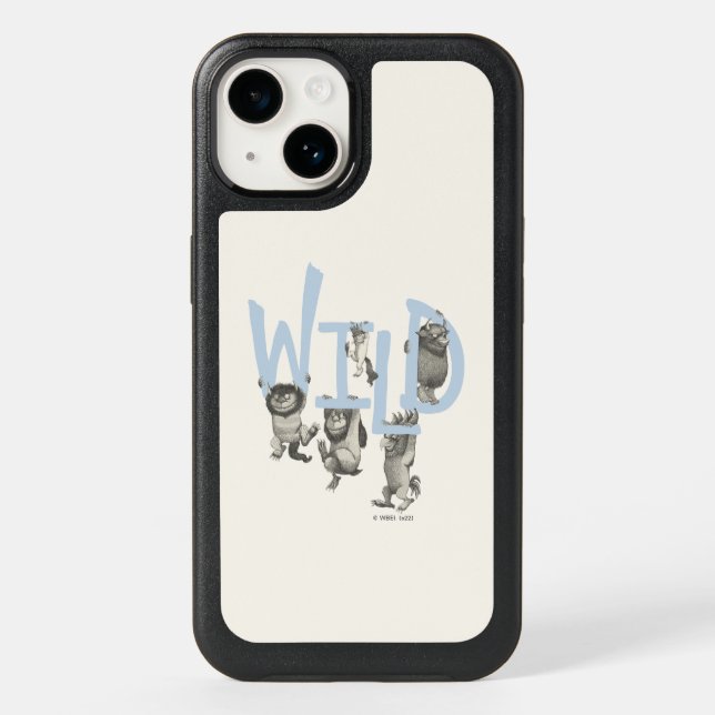 WILD | Wild Things and Max - Blue Otterbox iPhone Case (Back)