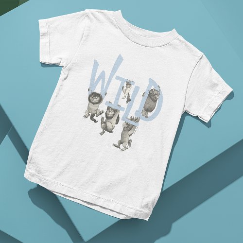 WILD  Wild Things and Max _ Blue T_Shirt