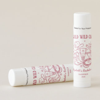 Wild Wild Wife Western Bachelorette Party Lip Balm