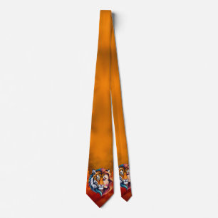 Wild Within – Tiger Spirit Goddess. Neck Tie