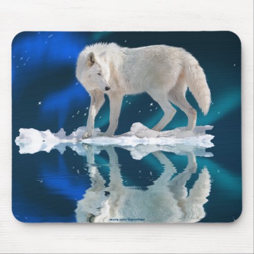 Wild Wolf Animal_lovers Mousemat Mouse Pad