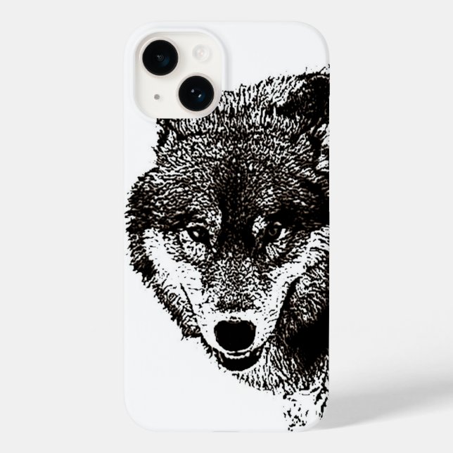 Wild Wolf Case-Mate iPhone Case (Back)