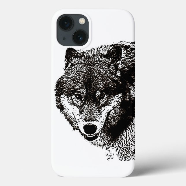 Wild Wolf Case-Mate iPhone Case (Back)