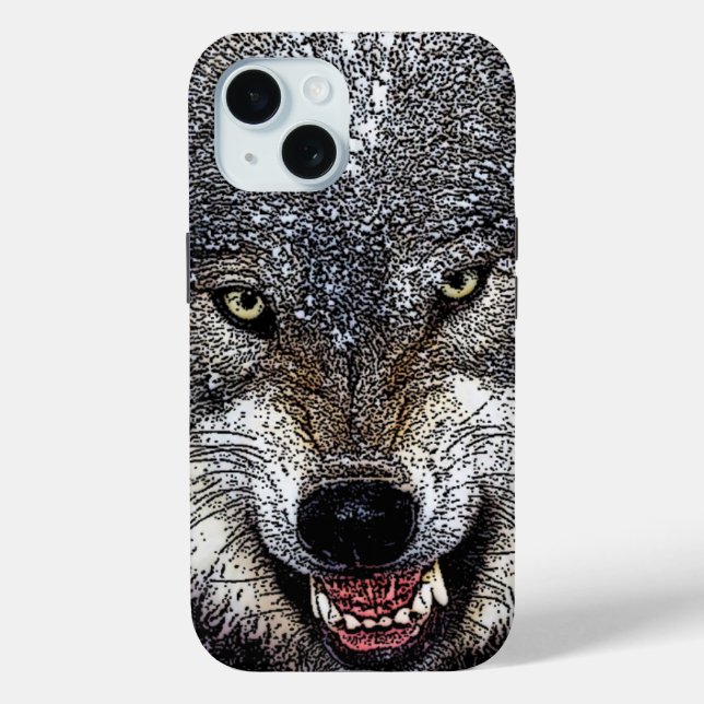 Wild Wolf Case-Mate iPhone Case (Back)