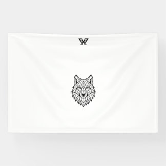 Wild Wolf Graphic | Vintage Wilderness Wolf T-Shir Banner