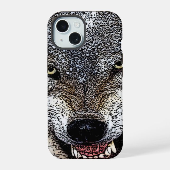 Wild Wolf Iphone Case (Back)