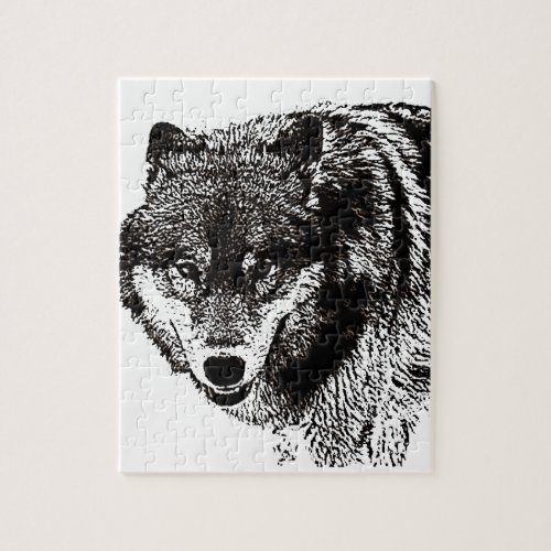 Wild Wolf Jigsaw Puzzle