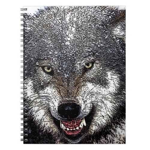 Wild Wolf Notebook