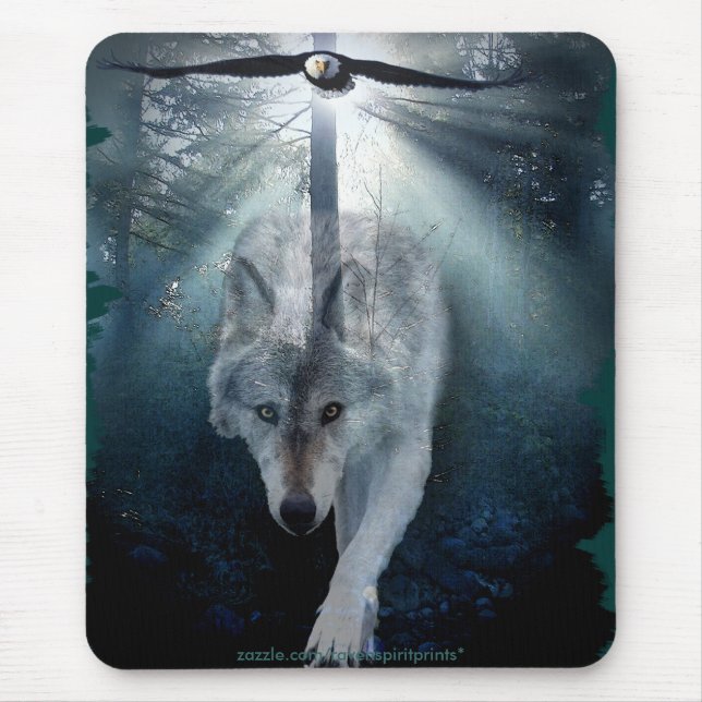 WILD WOLF Series III Mousepad (Front)