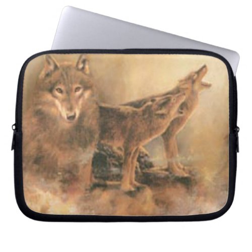 Wild Wolves Laptop Sleeve
