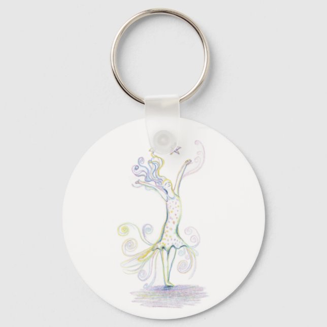 Wild Woman Keychain (Front)