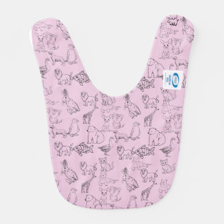Wild Wonders Baby Bib