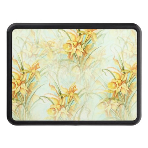 Wild Yellow Flowers Hitch Cover