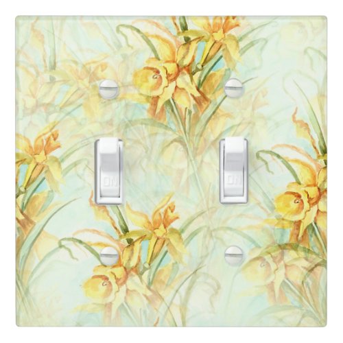 Wild Yellow Flowers Light Switch Cover