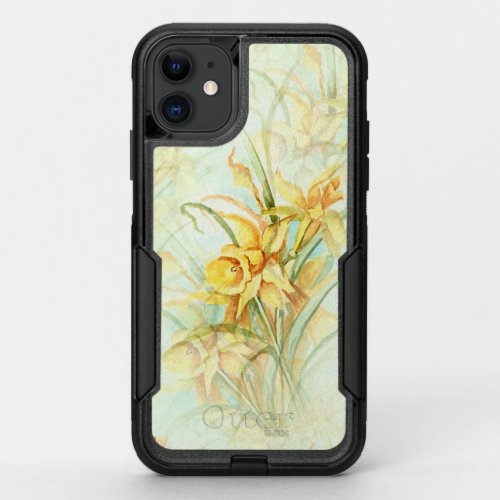 Wild Yellow Flowers OtterBox Commuter iPhone 11 Case