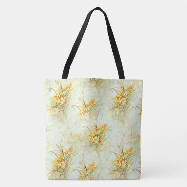 Wild Yellow Flowers Tote Bag (Front)