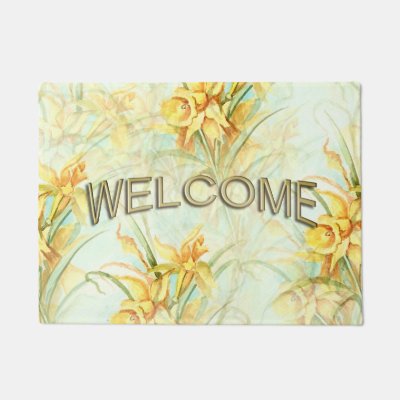 Wild Yellow Flowers Welcome