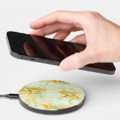 Wild Yellow Flowers Wireless Charger (Hand)