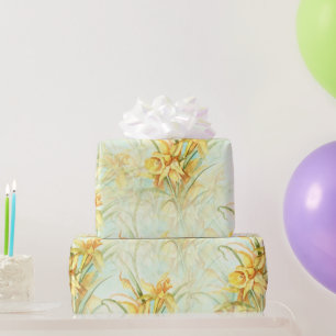 Wild Yellow Flowers Wrapping Paper