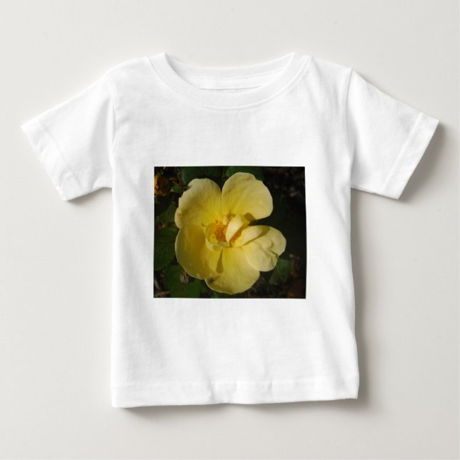 Wild Yellow Rose Baby T-Shirt (Front)