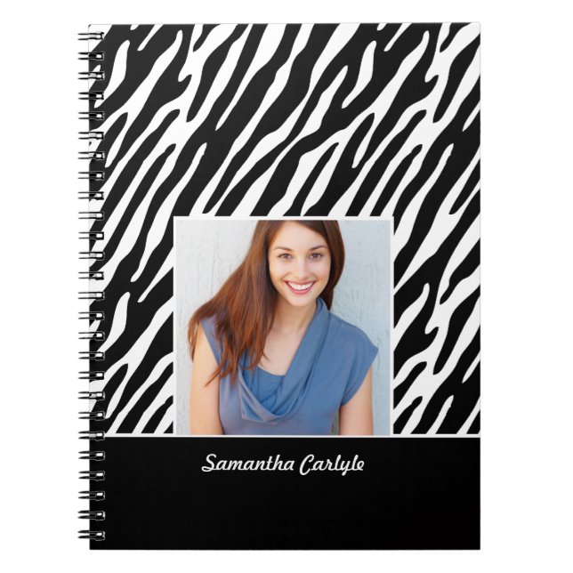 Wild Zebra Notebook (Front)