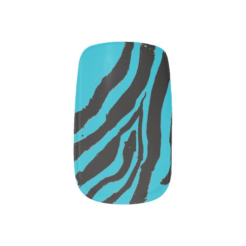 Wild Zebra Stripe Minx Nail Polish Strips Minx Nail Wraps